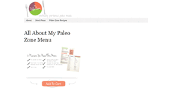 Desktop Screenshot of mypaleozone.com